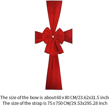 クリスマス赤リボン5センチヘアピン 10cac43682cdd10b609c32f75e338c